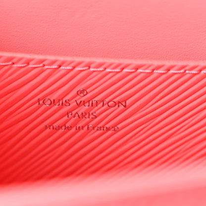 Louis Vuitton Epi Twist Monogram Flower Chain Shoulder Bag PM Coral 7 of 10