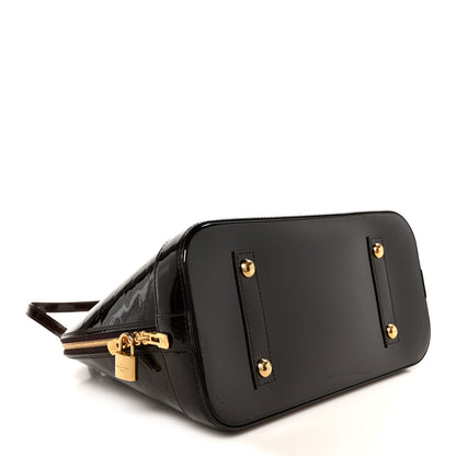 Louis Vuitton Vernis Alma MM Amarante 4 of 10