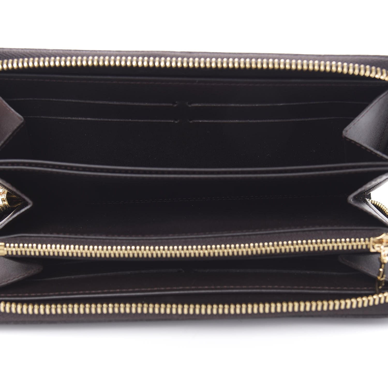 Louis Vuitton Vernis Zippy Wallet Terre D'Ombre 5 of 7