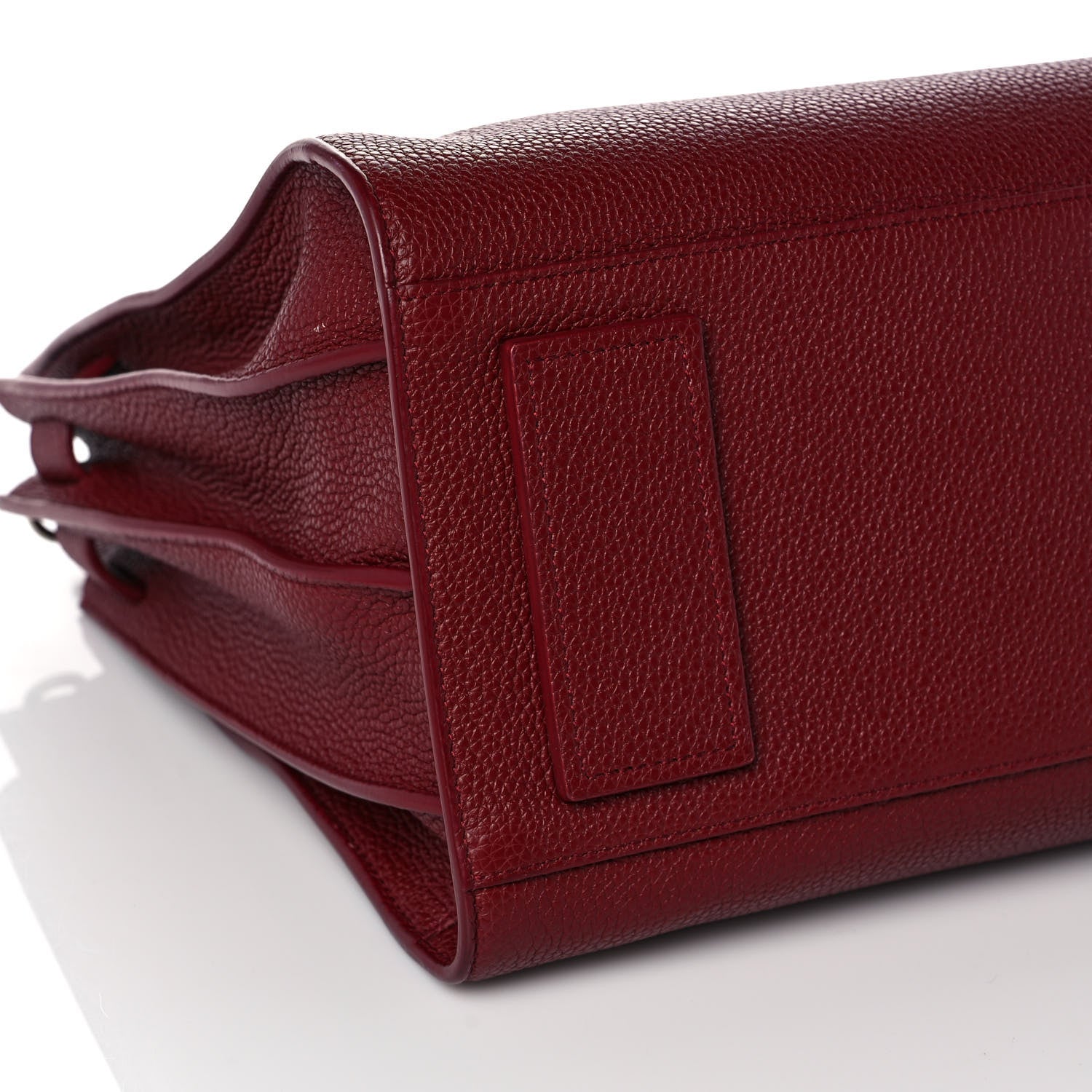 Saint Laurent Grained Calfskin Small Supple Sac De Jour Dark Pallisandre 8 of 10