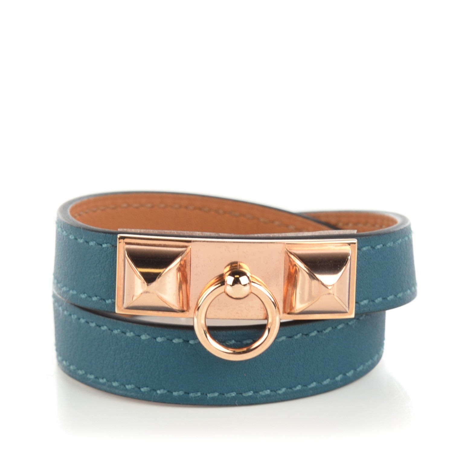 Hermes Swift Rivale Double Tour Bracelet XS Colvert 1 of 8