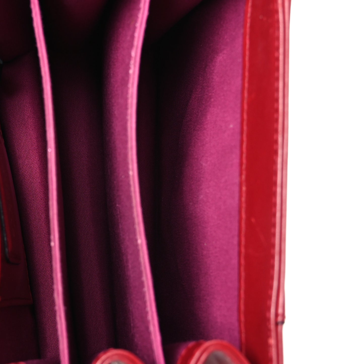 Calfskin Serpenti Forever Top Handle Red