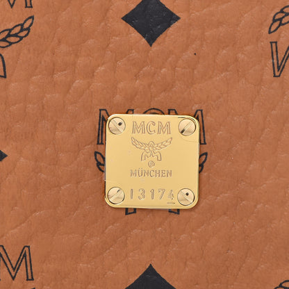 MCM Visetos Heritage Passport Holder Cognac 12 of 12