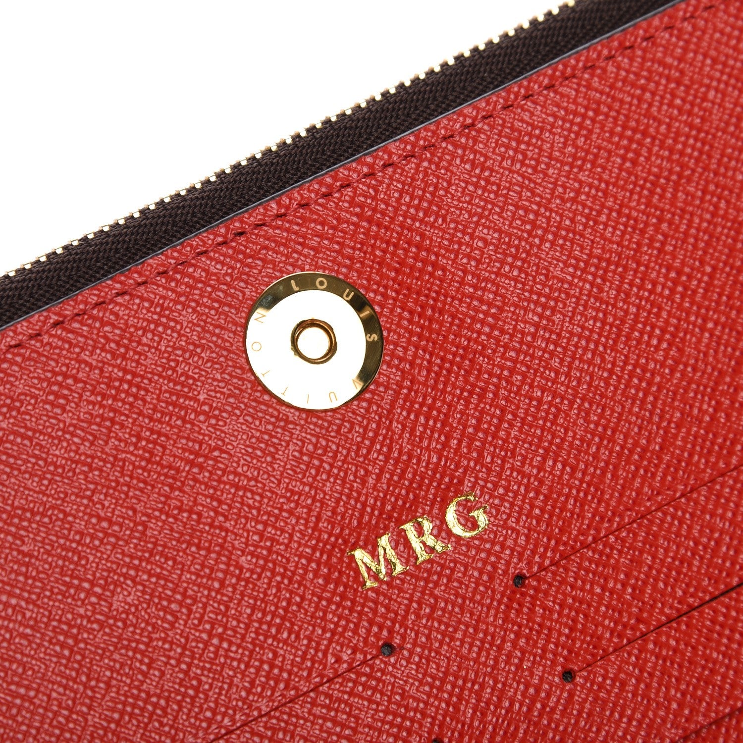 Louis Vuitton Monogram Adele Wallet Coquelicot 6 of 8