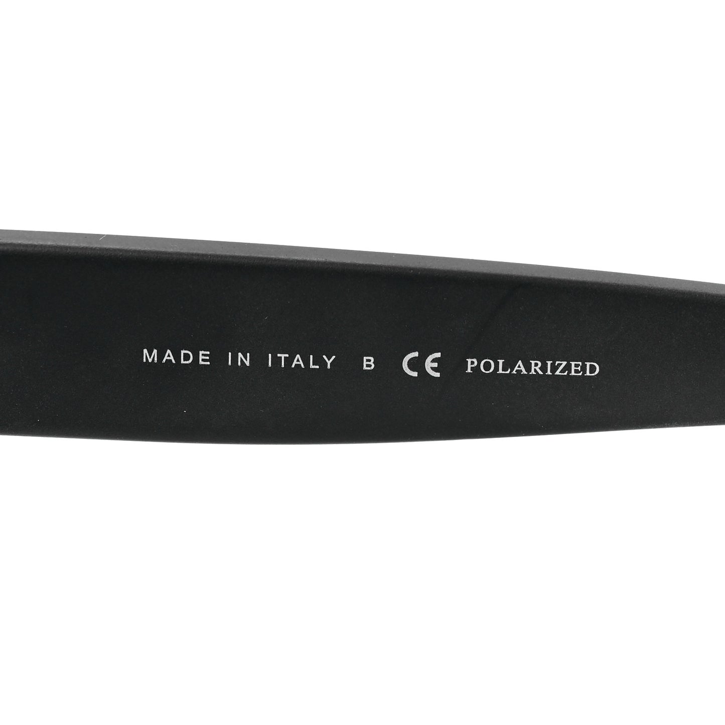 Acetate Polarized Butterfly Signature Sunglasses 5331 Black