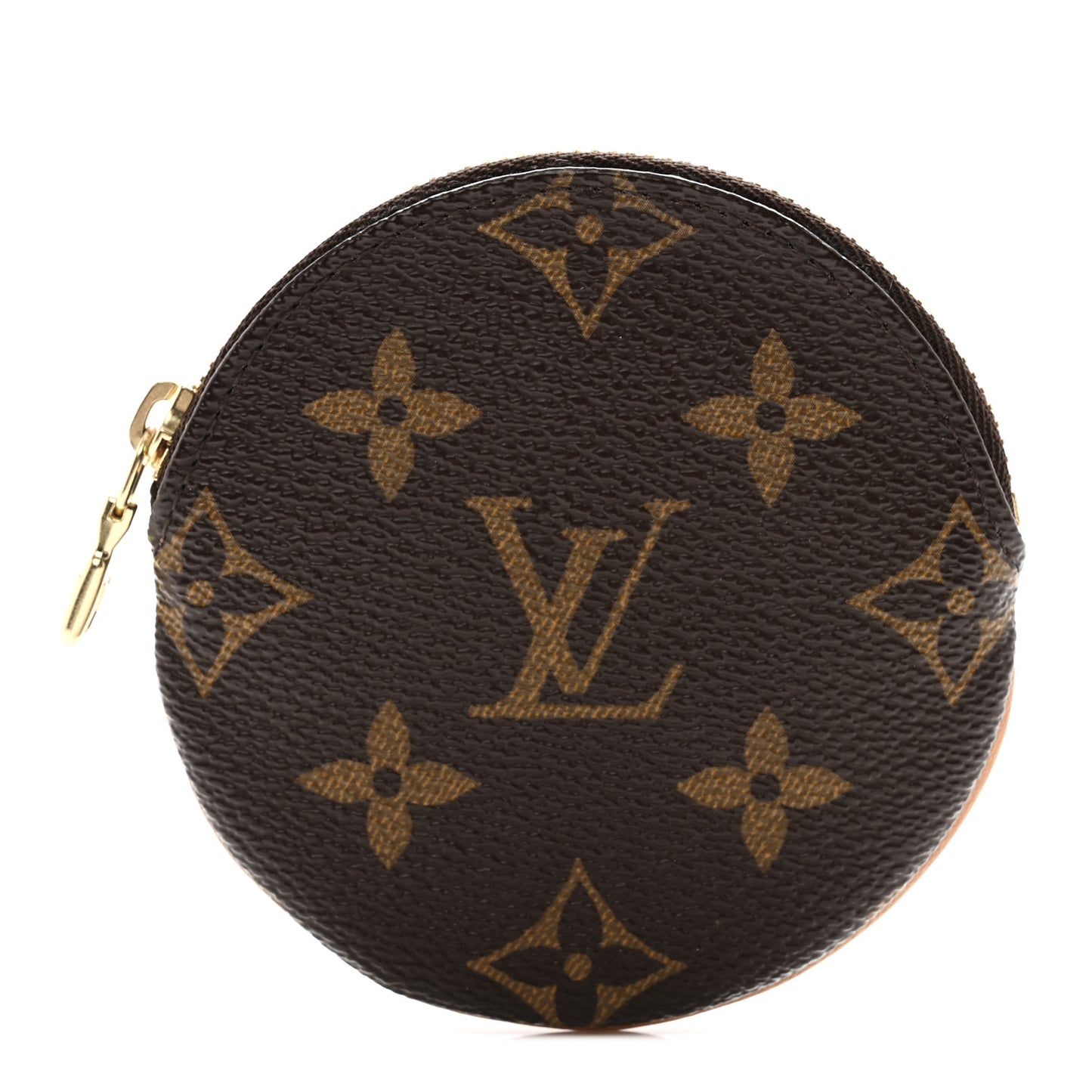 Monogram Round Coin Purse