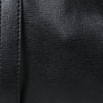 Versace Saffiano Calfskin Palazzo Duffle Bag Black 7 of 15