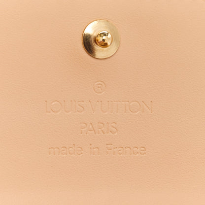 Louis Vuitton Monogram Multicolor Porte-Monnaie Plat Coin Purse White 6 of 6