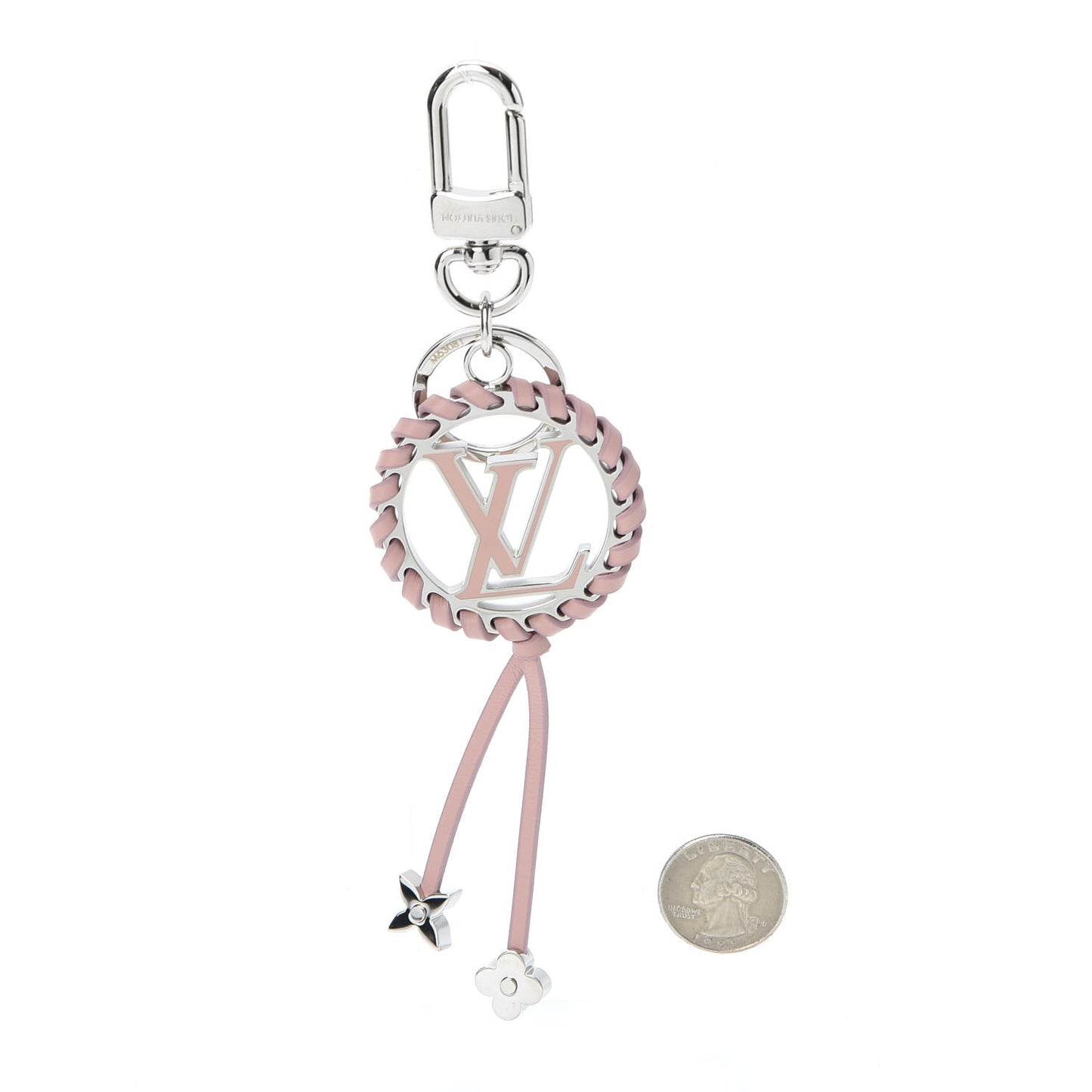 Very Bag Charm Key Holder Pink Whisper