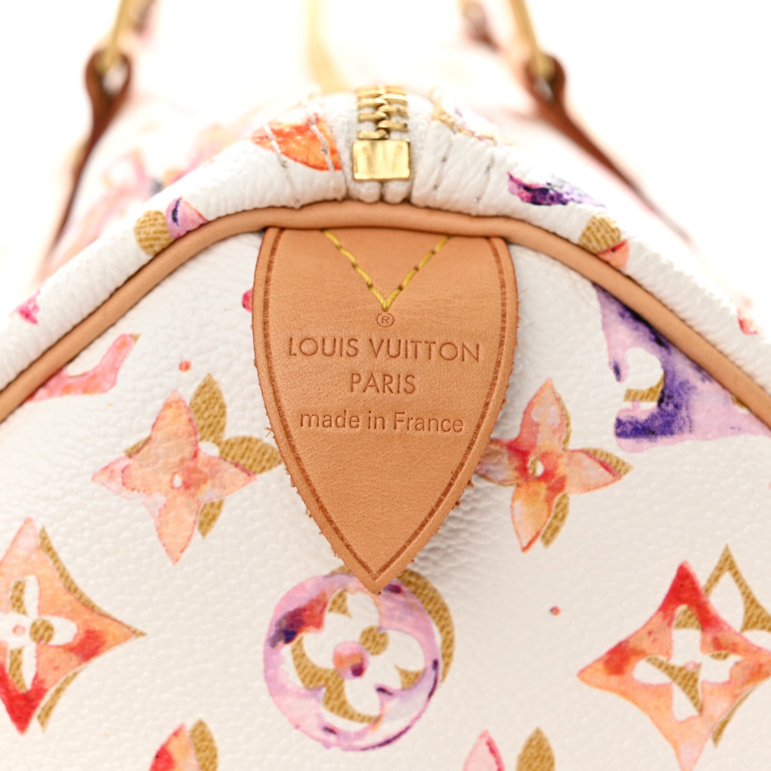 Louis Vuitton Watercolor Aquarelle Speedy 35 White 6 of 12