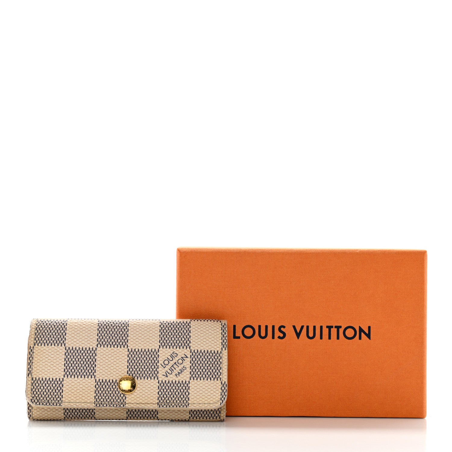 Louis Vuitton Damier Azur Multicles 4 Key Holder 12 of 12