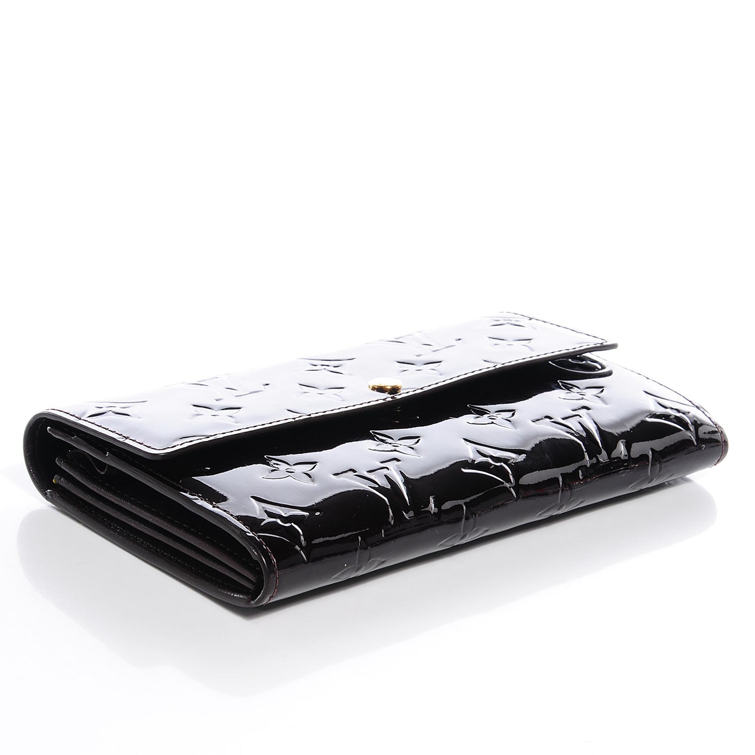 Louis Vuitton Vernis Sarah Wallet Amarante 4 of 7
