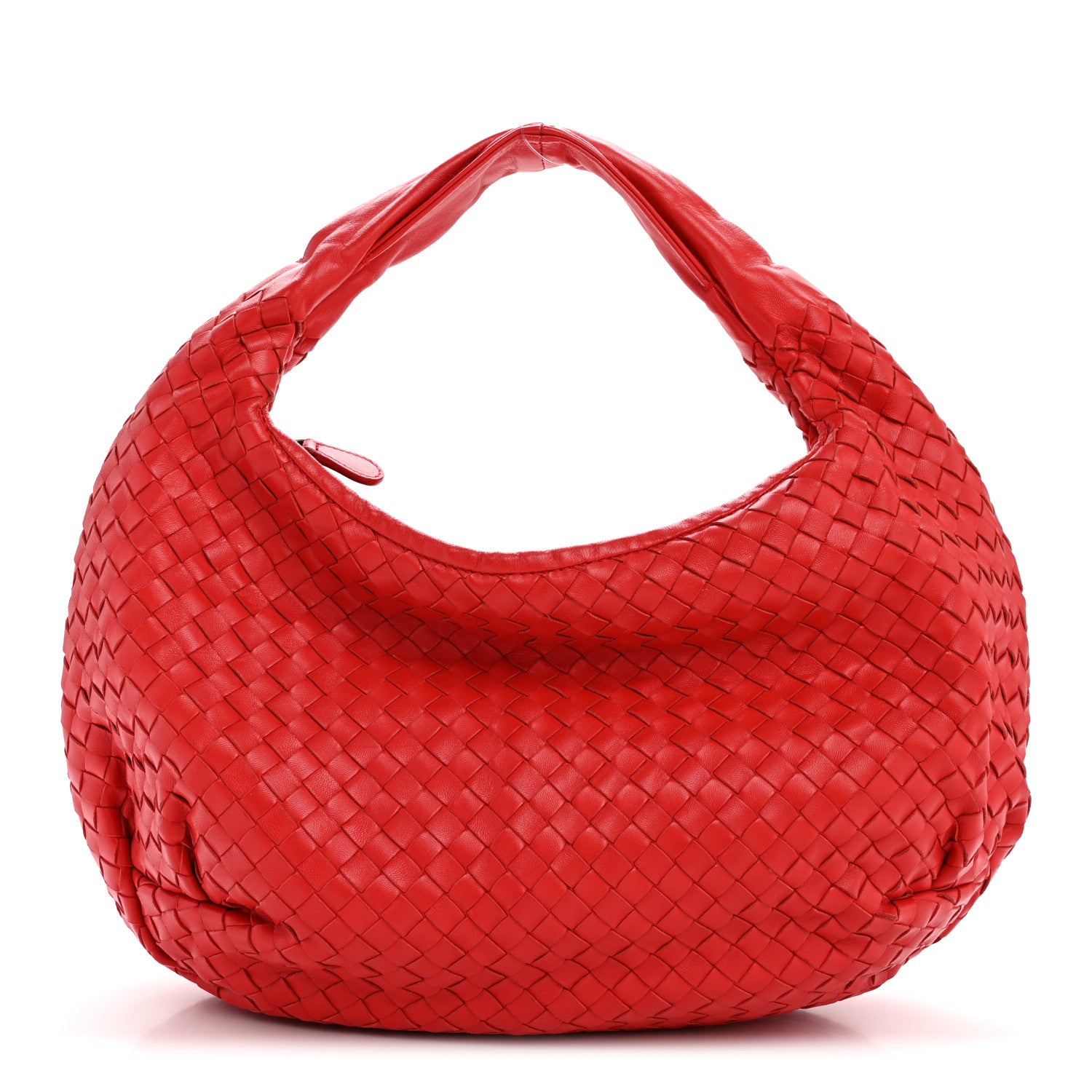 Bottega Veneta Nappa Intrecciato Medium Belly Veneta Hobo Flame 1 of 13