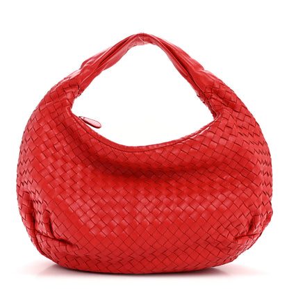 Bottega Veneta Nappa Intrecciato Medium Belly Veneta Hobo Flame 1 of 13