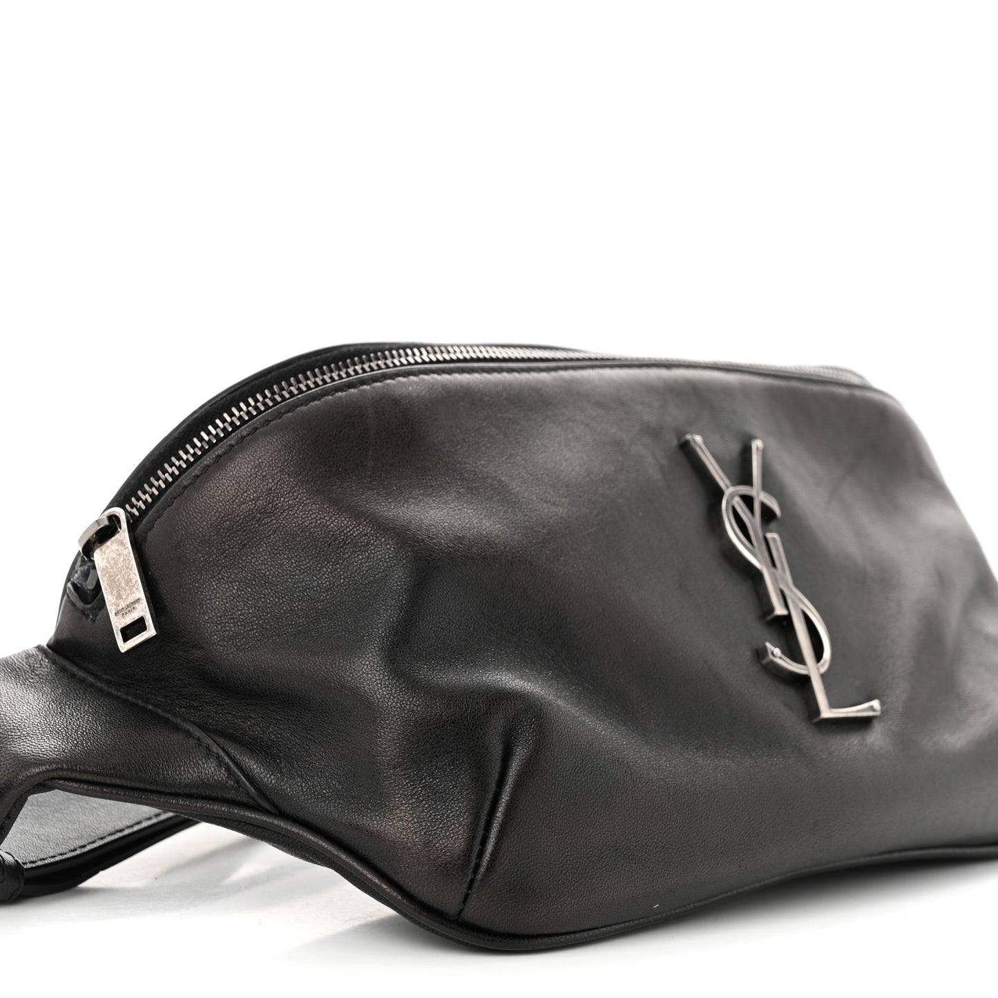 Calfskin Monogram Belt Bag Black