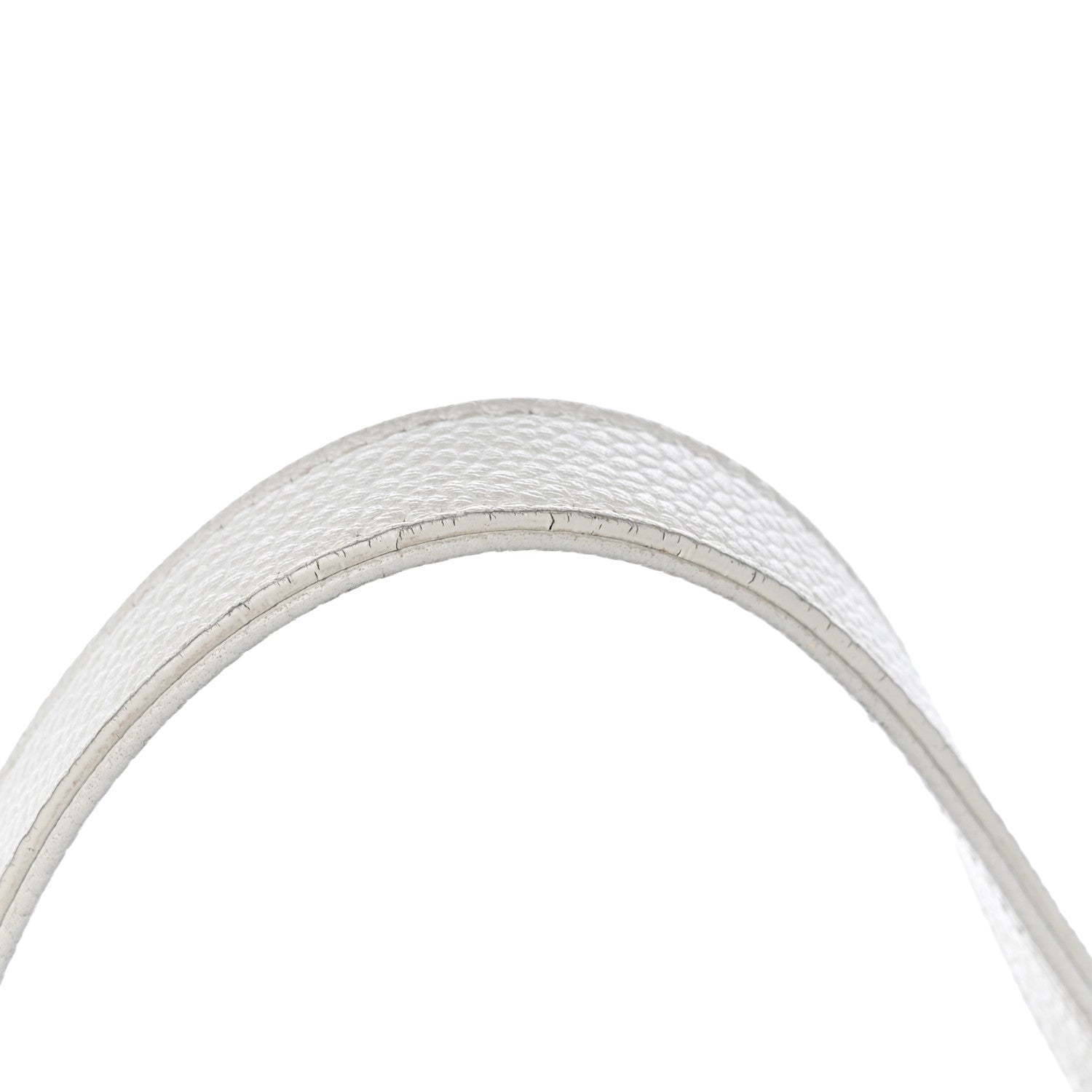 Chanel Grained Calfskin Stitched Small Drawstring Bag White 15 of 16
