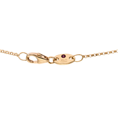 Roberto Coin 18K Yellow Gold Diamond Princess Initial A Pendant Necklace 4 of 6