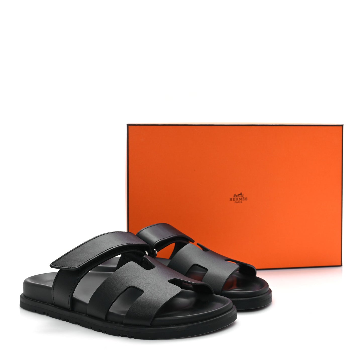Calfskin Womens Chypre Sandals 38 Black