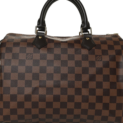 Louis Vuitton Damier Ebene Speedy 30 8 of 12
