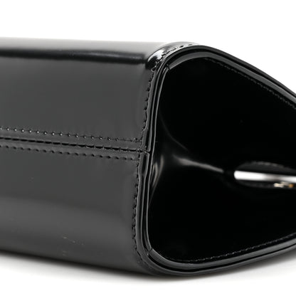 Salvatore Ferragamo Brushed Calfskin Mini Wanda Top Handle Bag Black 8 of 10