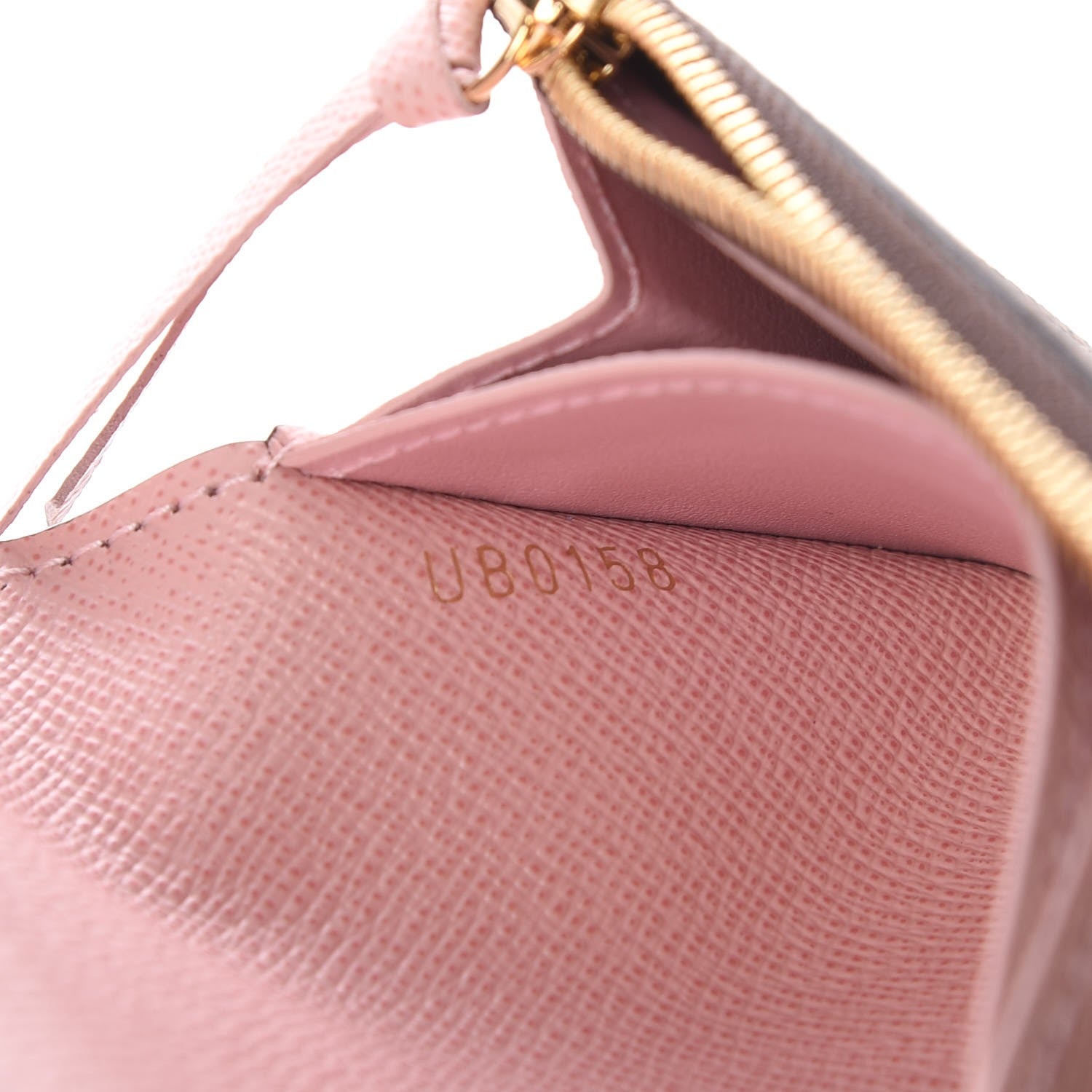Louis Vuitton Damier Ebene Rosalie Coin Purse Rose Ballerine 7 of 8