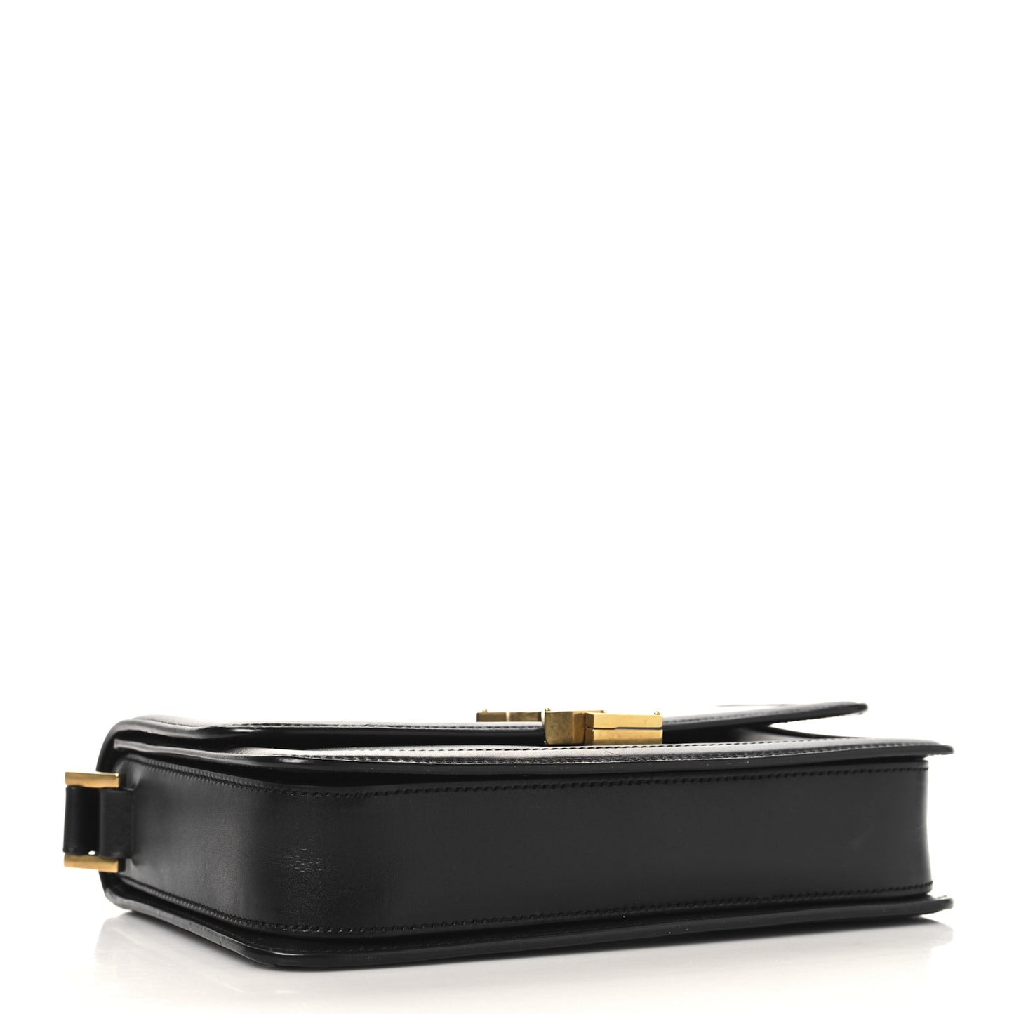 Box Calfskin Monogram Medium Solferino Satchel Black