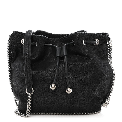 Stella McCartney Shaggy Deer Small Falabella Bucket Bag Black 1 of 10