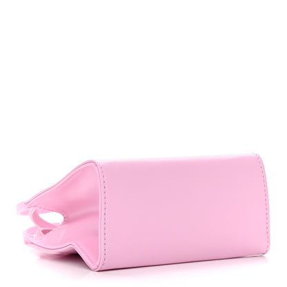 Telfar Vegan Leather Small Shopping Bag Bubblegum 3 of 10