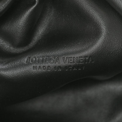 Bottega Veneta Metallic Bark Calfskin Embossed The Pouch Oversized Clutch Oro 6 of 8