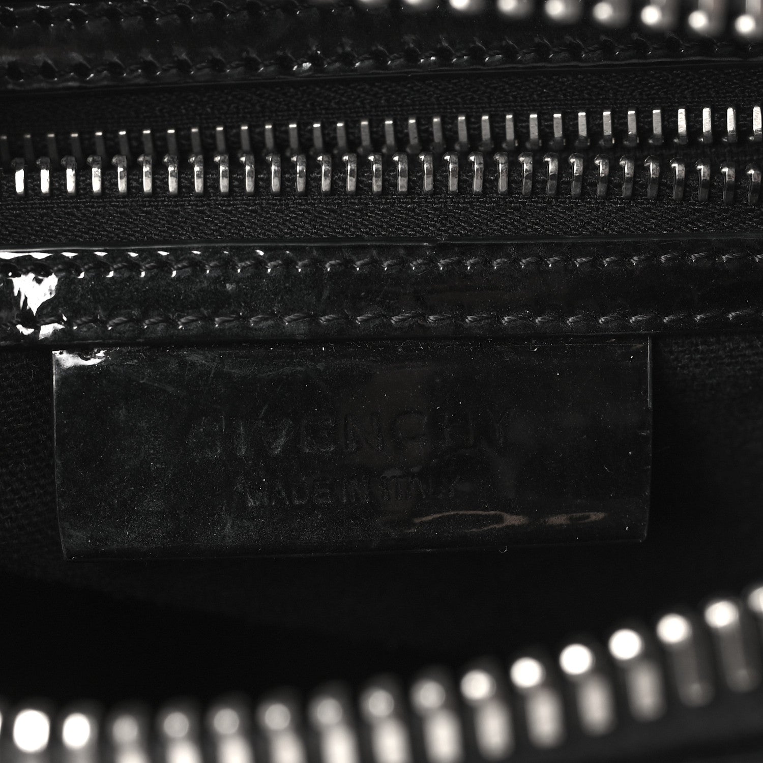 Givenchy Patent Calfskin Mini Antigona Black 6 of 9