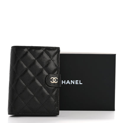 Chanel Caviar Quilted Passport Holder Black 10 of 10