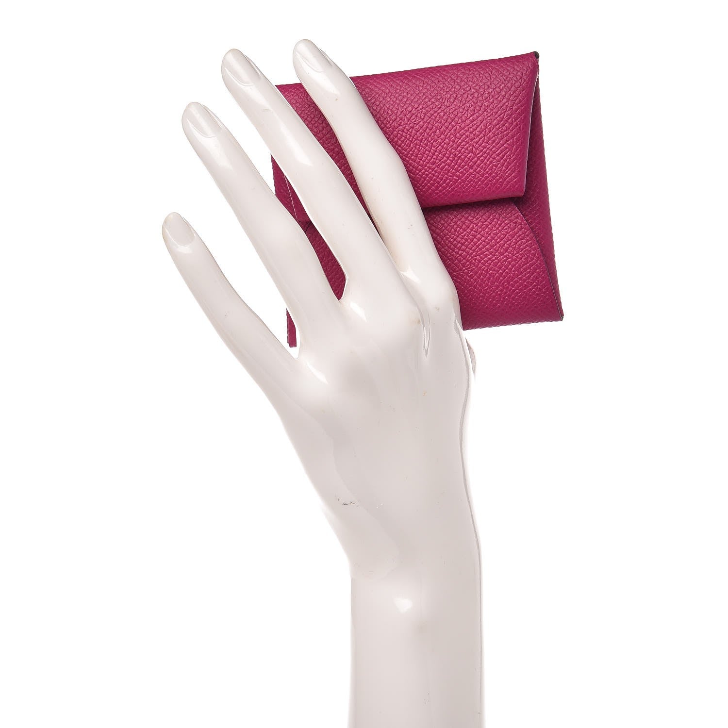Hermes Epsom Bastia Coin Purse Rose Pourpre 2 of 8