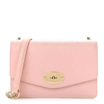Mulberry Small Classic Grain Calfskin Small Darley Powder Pink 1 of 10
