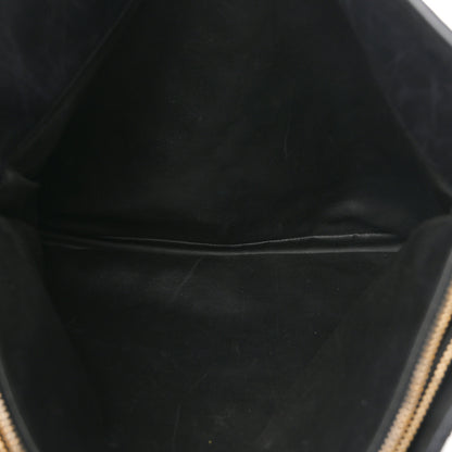 Chanel Lambskin Quilted Shopping Tote Black 5 of 13