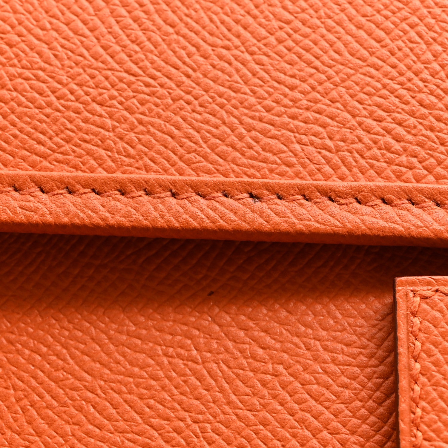 Hermes Epsom Jige Elan 29 Clutch Orange 8 of 10