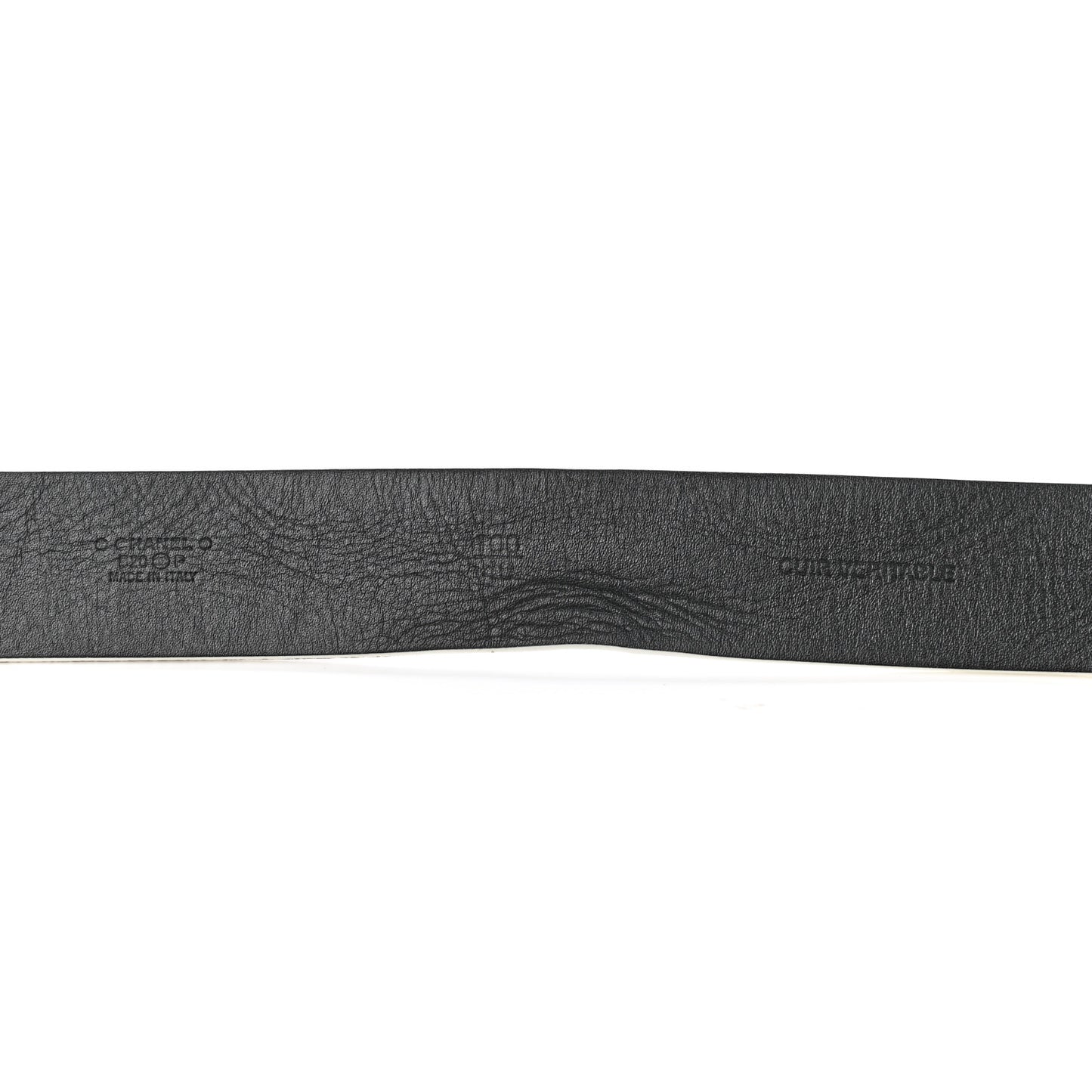 Calfskin CC Reversible Belt 100 40 White Black