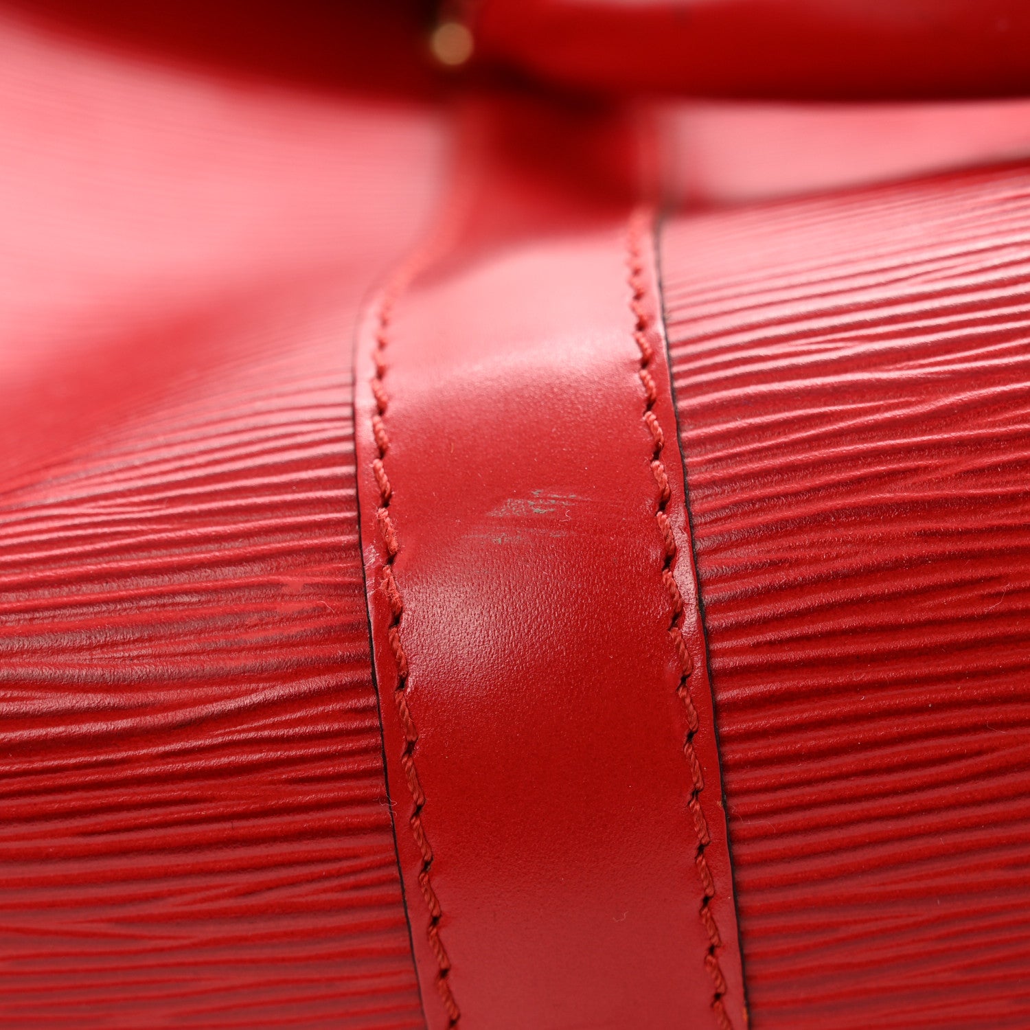 Louis Vuitton Epi Keepall 50 Castillan Red 14 of 14