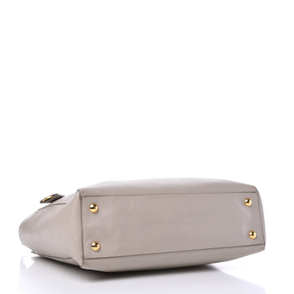 Prada Saffiano Soft Calfskin Tote Argilla 4 of 10