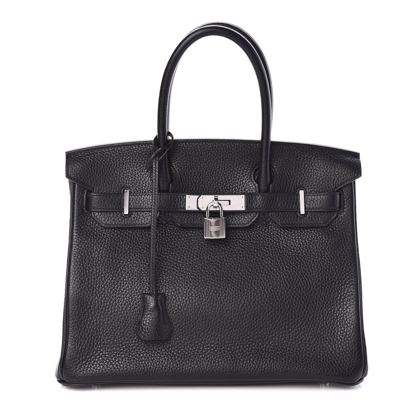 Taurillon Clemence Birkin 30 Black