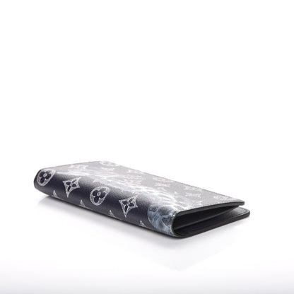 Louis Vuitton Savane Monogram Chapman Giraffe Brazza Wallet Encre 4 of 7