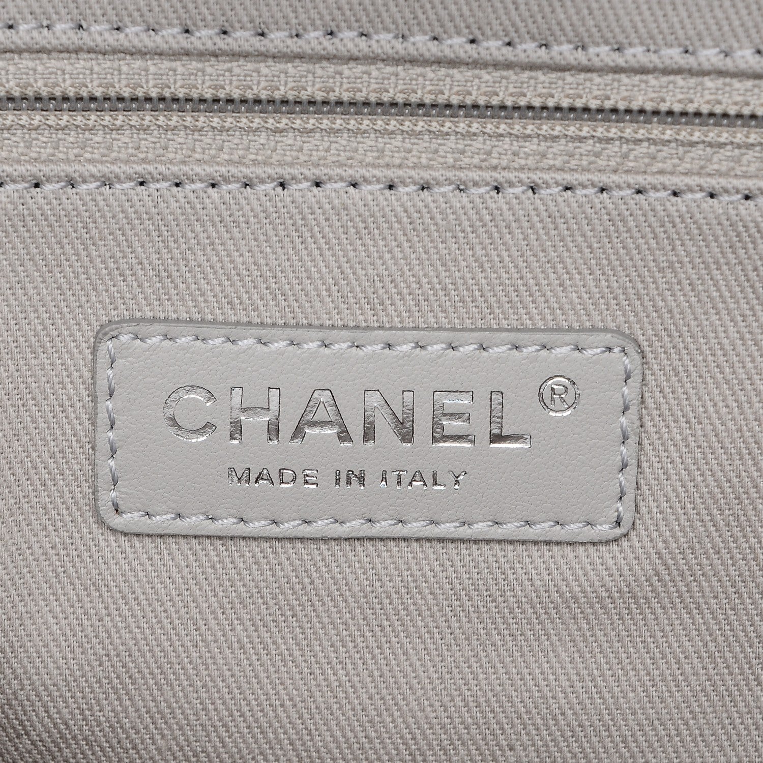 Chanel Glazed Calfskin Large Deauville Tote Black 6 of 7