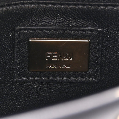 Fendi Nappa Mini Peekaboo Iconic Satchel Black 7 of 10