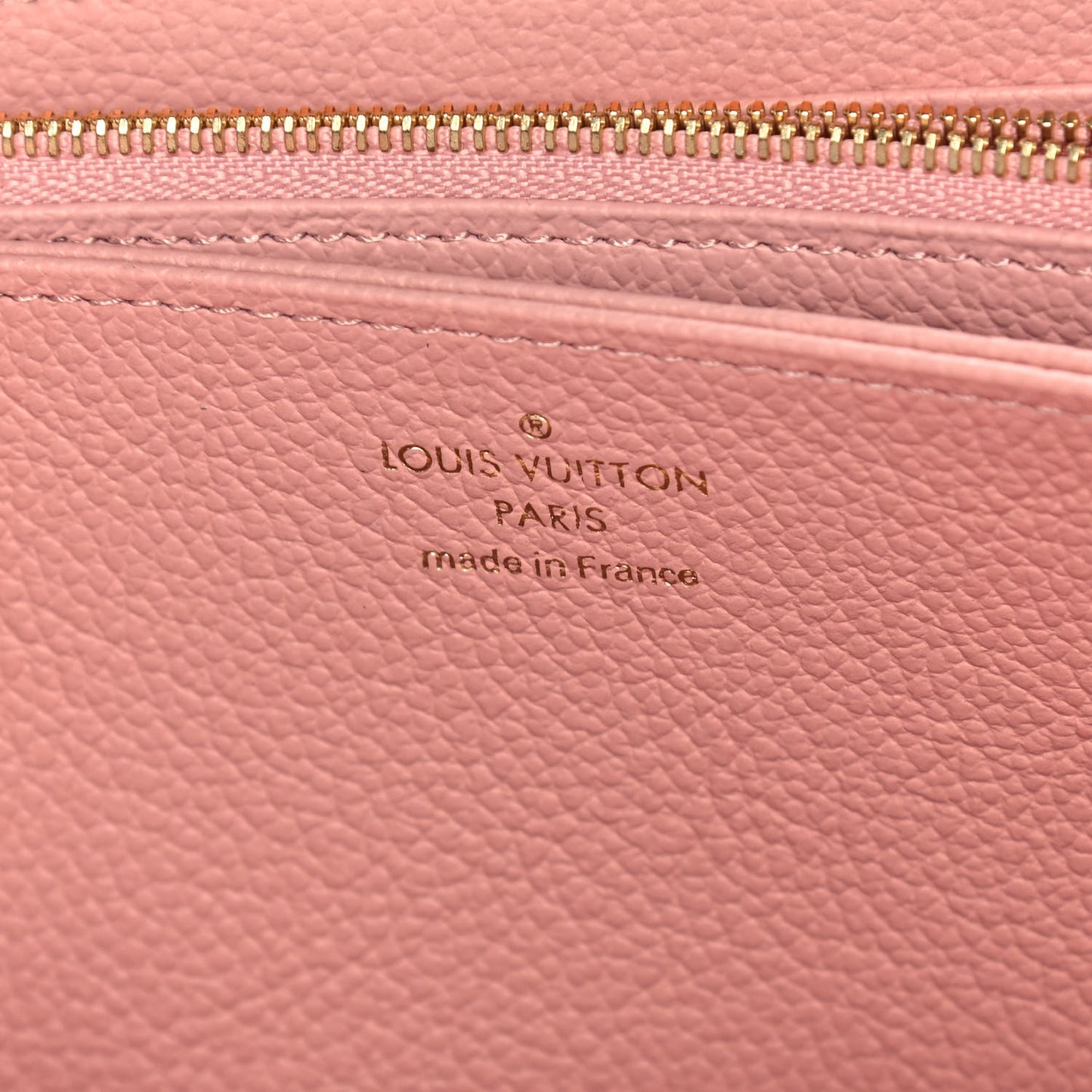 Empreinte Zippy Wallet Rose Poudre