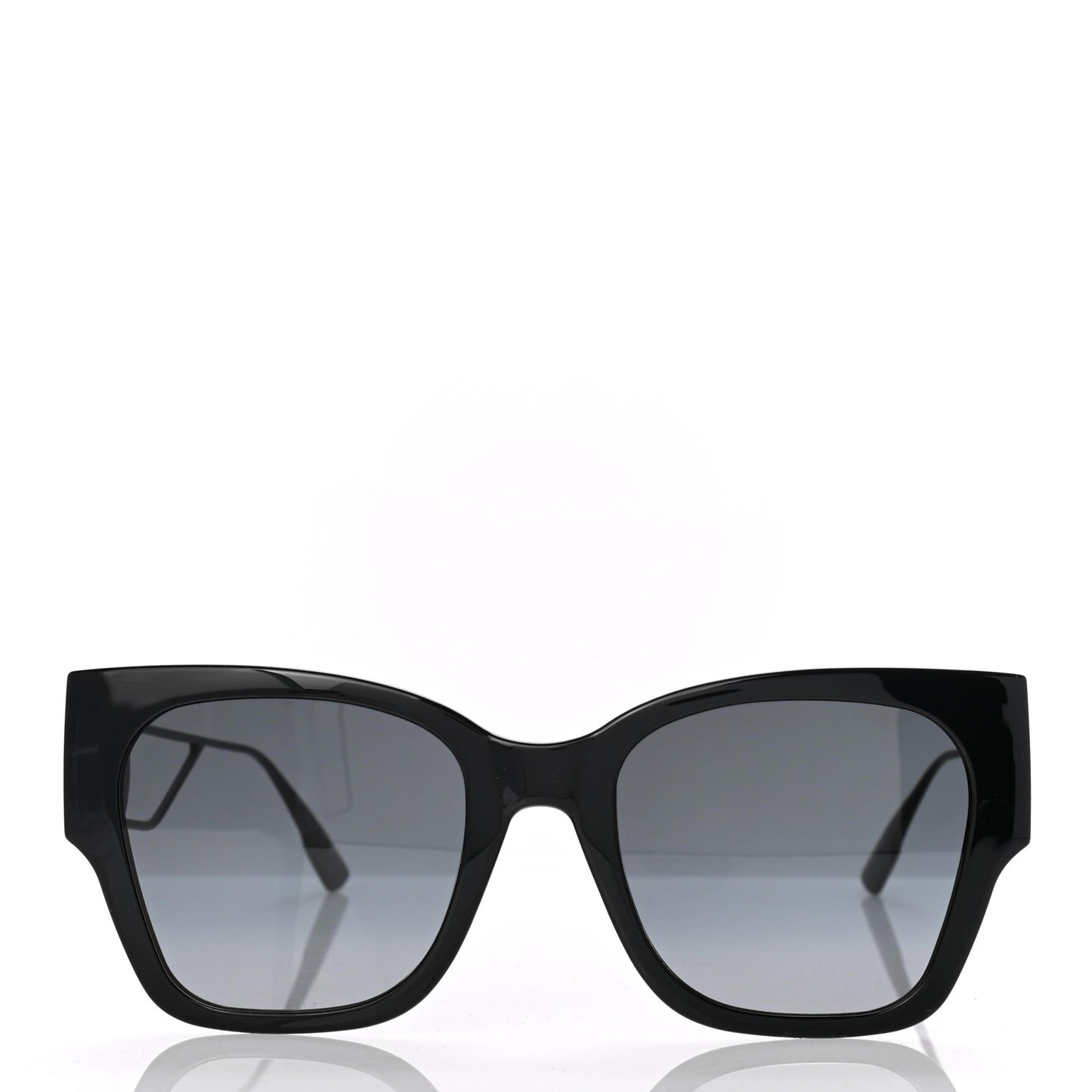 Rectangular 30 Montaigne 1 Sunglasses Black
