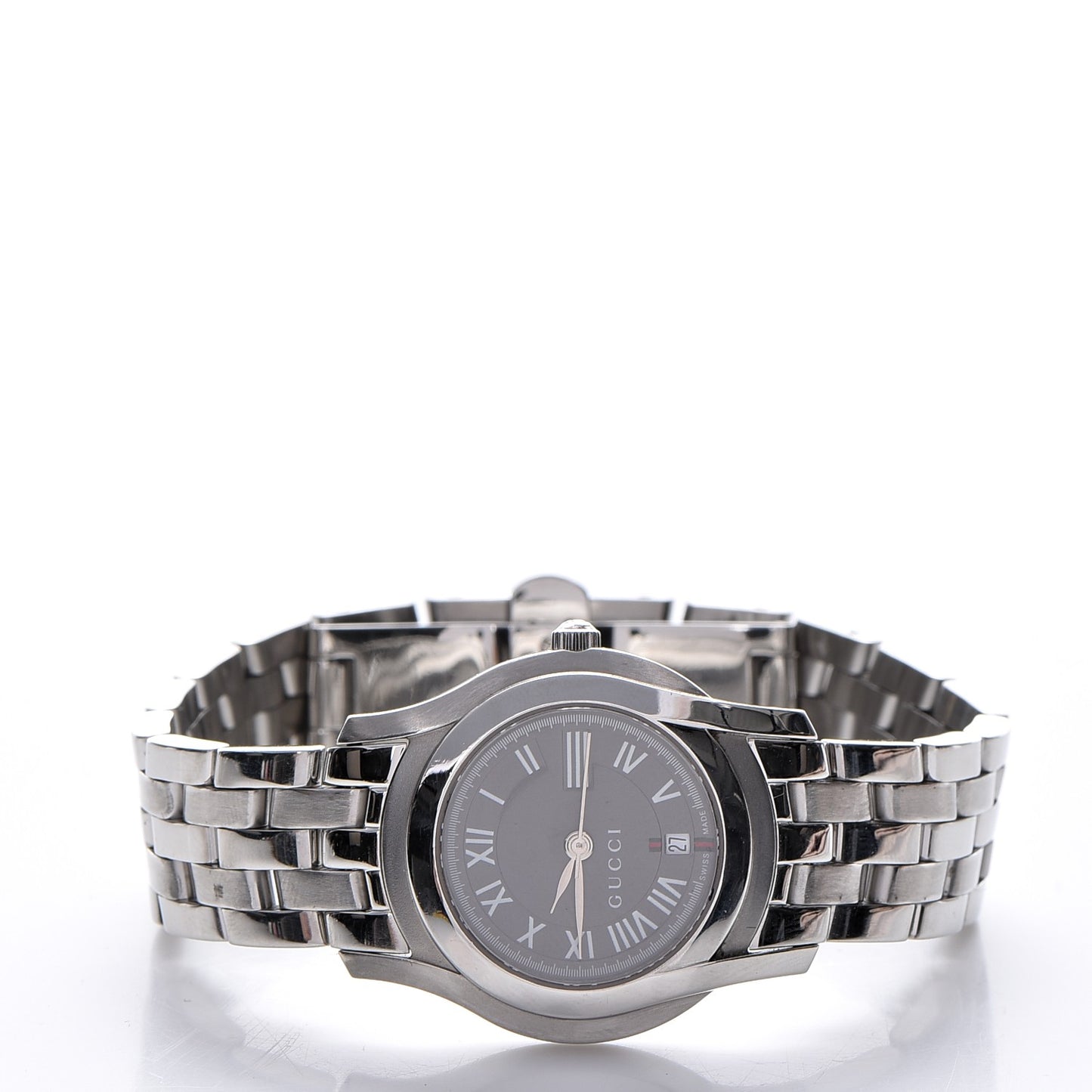 Stainless Steel 27mm 5500L Quartz Watch Black