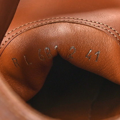 Valentino Garavani Grained Calfskin Rockstud Single Buckle 35mm Cowboy Ankle Boots 41 Tobacco 6 of 8
