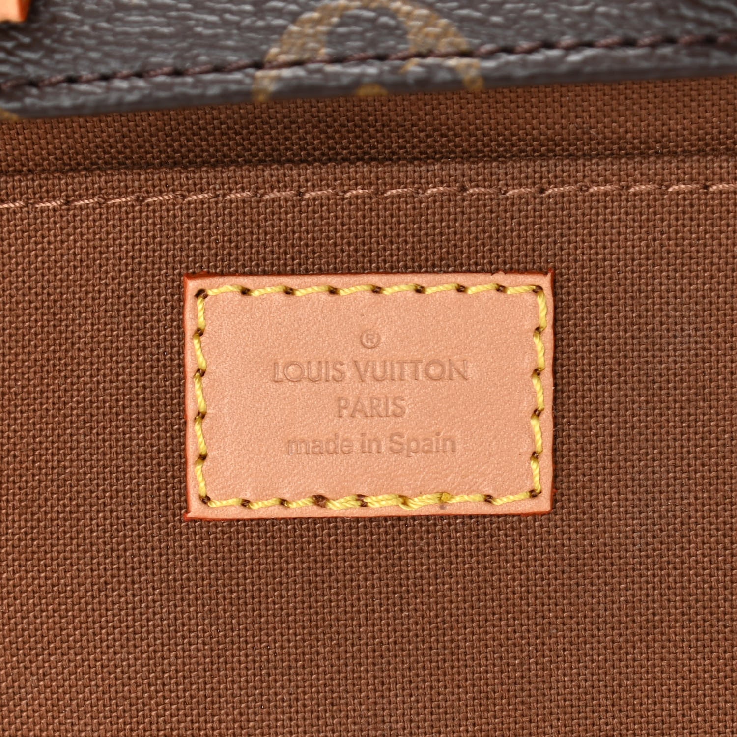 Louis Vuitton Monogram Petit Sac Plat 6 of 10