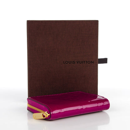 Louis Vuitton Vernis Zippy Coin Purse Magenta 4 of 7