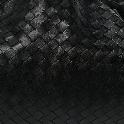 Bottega Veneta Nappa Maxi Intreccio The Pouch Oversized Clutch Black 8 of 11