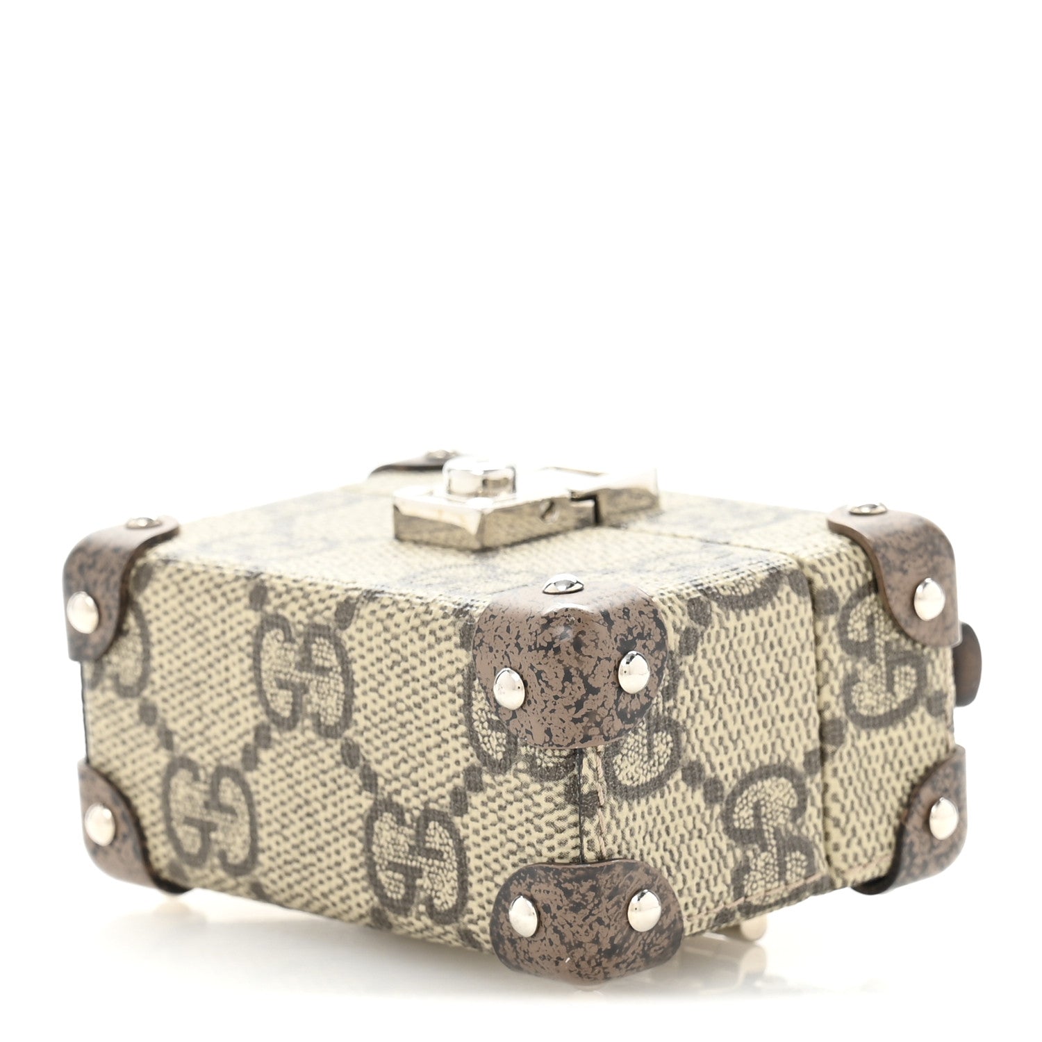 Gucci GG Supreme Monogram AirPods Pro Case Beige Ebony 8 of 10